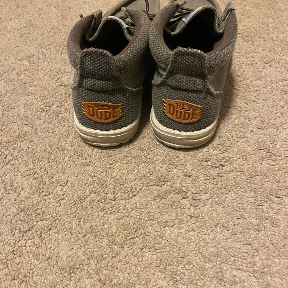 Hey Dude Men's Gray Loafers - Picture 2 of 4